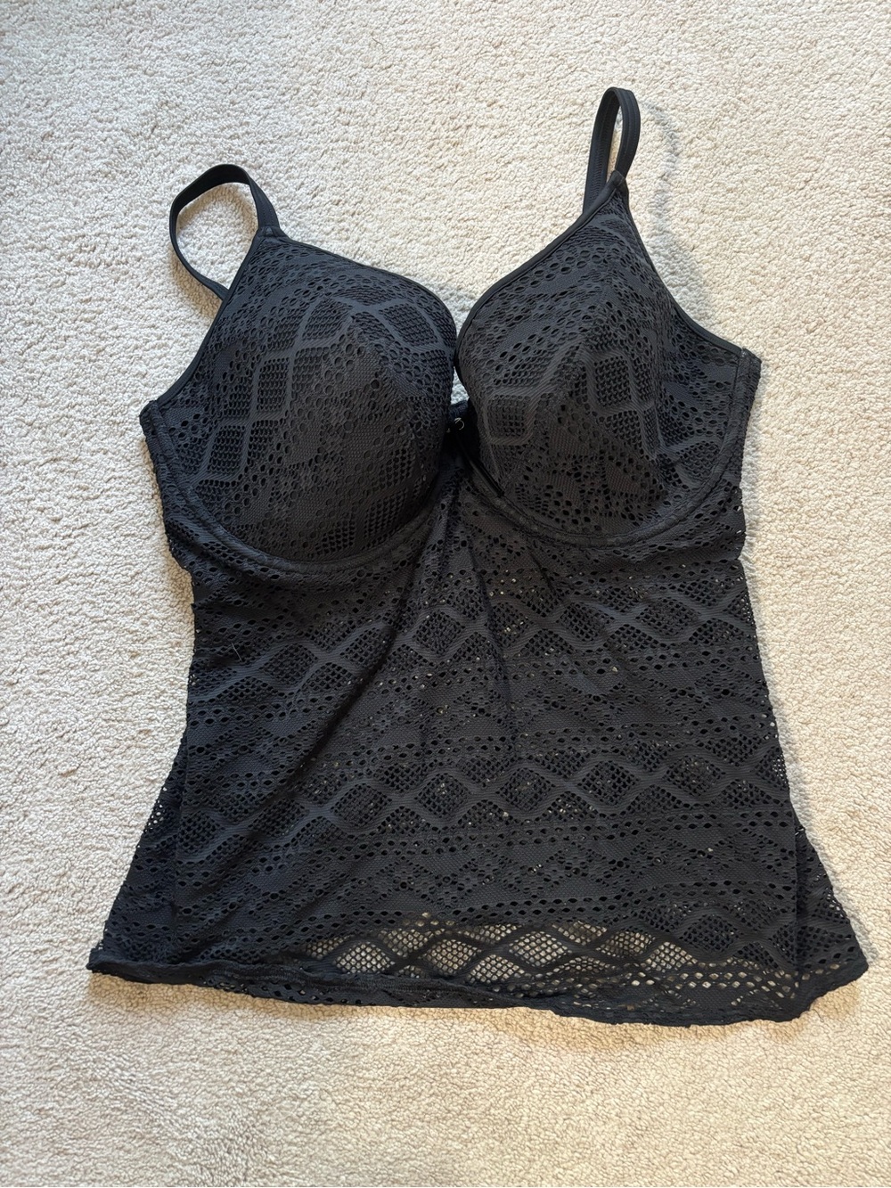 Freya Sexy Swim Top with Underwire Support Bra-size 38H